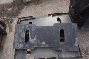 Universal Mount Bobcat Skid Loader Skid Steer Weld On Attachment Plate