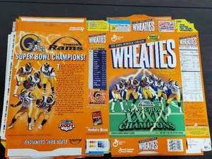 lot 44 image: Collectible Wheaties Boxes