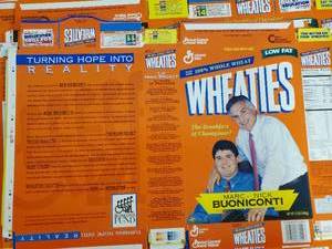 lot 47 image: Collectible Wheaties Boxes