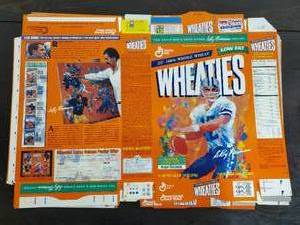 lot 50 image: Collectible Wheaties Boxes