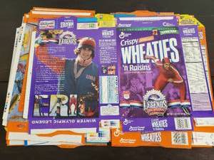 lot 53 image: Collectible Wheaties Boxes