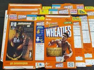 lot 59 image: Collectible Wheaties Boxes