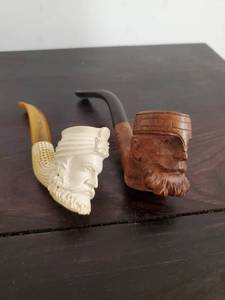 lot 160 image: Two Vintage Pipes
