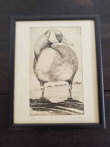 lot 163 image: Framed And Signed Art Print