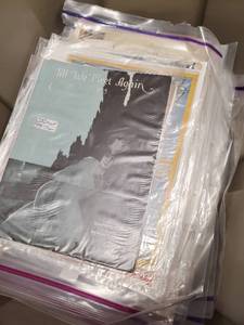 lot 201 image: Sheet Music - Lot 1