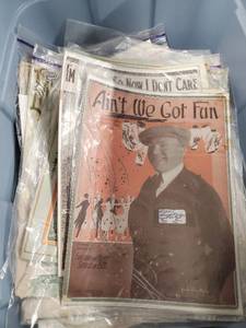 lot 202 image: Sheet Music - Lot 2