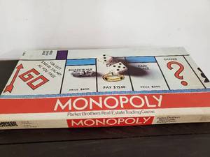 lot 205 image: Vintage Monopoly Game