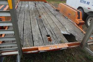 81 x 16 Tandem Axle Skid Loader Trailer
