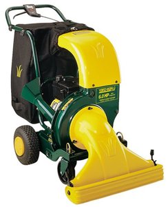 Self Propelled Yard Man Chipper Shredder Leaf Vacuum