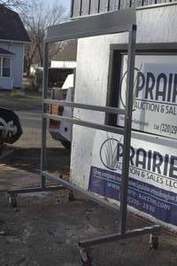 Metal Frame on Casters