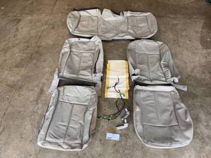 lot 39 image: 2005 Chrysler 300 Limited Tan Leather Interior Seat Skins, Seat Heating Elements, and Seat-Back Levers