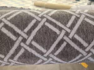 BrownCream Pattern Carpet 57x136