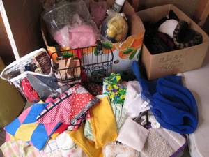 Tabletop of SewingCrafting Notions...