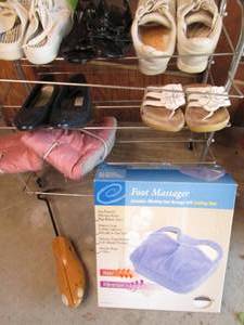 Foot massager in box as well as a D...