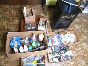 Lot of household hardware and suppl...