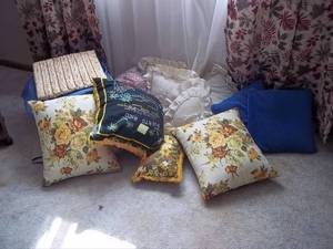 Throw pillows and more (see photos ...