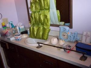 Bathroom decor, shoe organizer, pai...