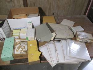 Lot of small envelopes, cards, pape...