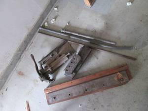 Lot of vintage printing equipment a...