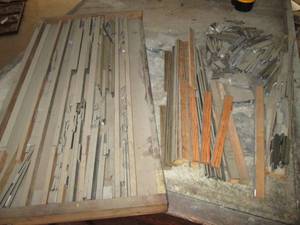 Lot of printing press dies.  Brin...