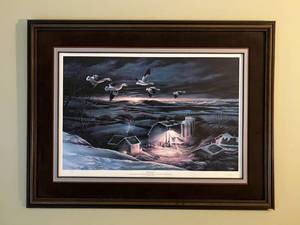 lot 43 image: Night Light framed print by Terry...