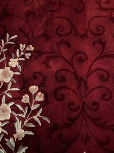 lot 50 image: 8x10 foot 100% wool hand tufted are...