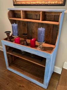 lot 54 image: 36 wide antique cabinet in nice co...