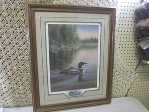 lot 4 image: (D-1) Framed Signed and Numbered Sa...
