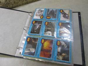 lot 30 image: (CS) 3-Ring Binder Full of Star War...