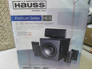 lot 34 image: (A-4) Hauss Media Labs Platinum Ser...