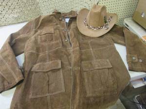 lot 41 image: (EC1) Wilsons Leather Brown Leather...
