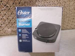 lot 47 image: (F-0) Oster Solid Single Burner...