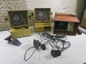 lot 58 image: (RM1) 3 Fish Locators Untested As-I...