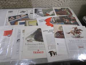 lot 69 image: (RMC) Assorted Vintage Magazine Ads...