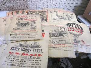 lot 70 image: (RMC) Assorted Vintage Looking Adve...