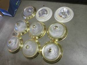 lot 109 image: (RMC) Assorted Ceiling Light Fixtur...