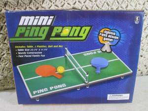 lot 117 image: (EW6) Mini Ping Pong...
