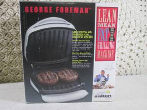 lot 136 image: (CSB) George Foreman Grilling Machi...