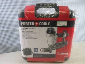lot 161 image: (F-0) Porter Cable 2 12 16 Ga Fin...