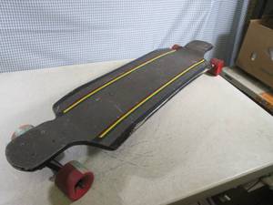 lot 165 image: (F-3) Zumiez Santa Cruz Long Board ...