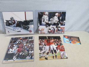 lot 181 image: (FS) 4 Signed 8x10 Sports Photos wi...