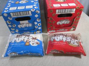 lot 215 image: (EC2) 12 Bags Stuffed Puffs Filled ...