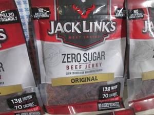 lot 226 image: (B-1) 6 Bags Jack Links Zero Sugar ...