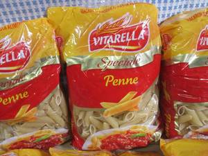 lot 231 image: (B-2) 8 Bags Penne Noodles 17.6 oz ...