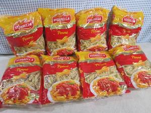 lot 233 image: (B-2) 8 Bags Penne Noodles 17.6 oz ...