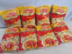 lot 234 image: (B-2) 8 Bags Penne Noodles 17.6 oz ...