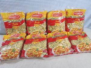 lot 238 image: (B-3) 8 Bags Fusilli Noodles 17.6 o...