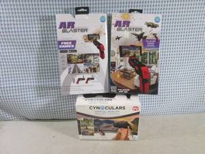 lot 273 image: (CS) Virtual Reality Headset and 2 ...