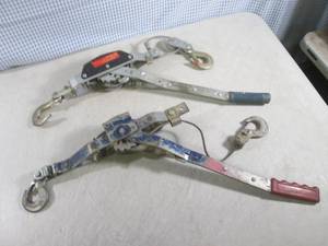 lot 296 image: (EW2) 2 Ratchet Come Alongs...