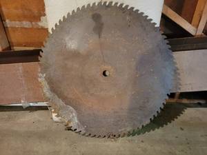 lot 160 image: 30 Sawmill Circular Blade - NO SHIPPING